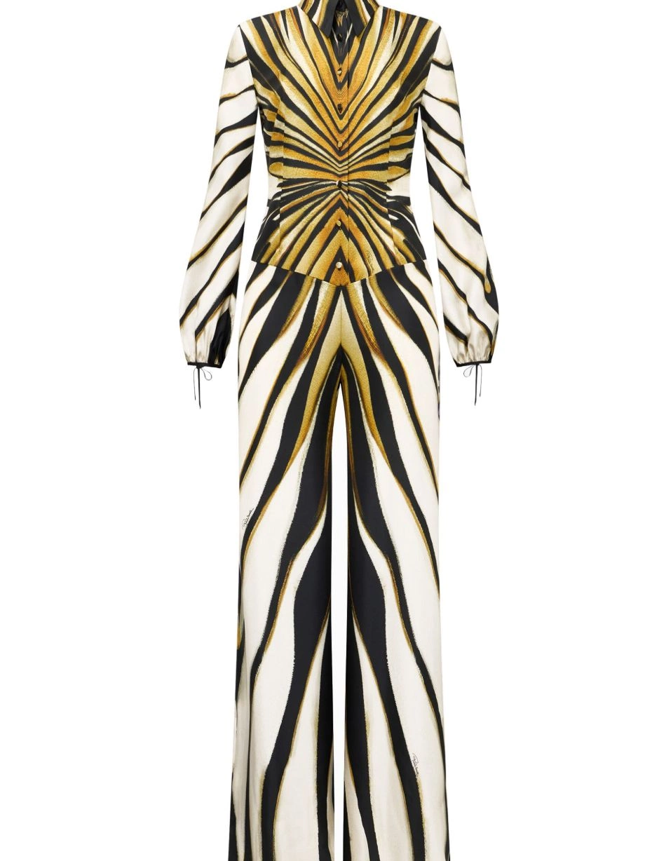 Affordable silk Versace jumpsuit Women 0331